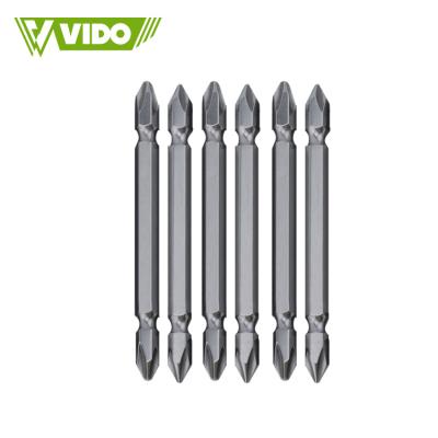 China Small VIDO PH2+PH2 Steel Mini Precision Flat Slotted Screwdriver Set Screw Magnetic Drive for sale