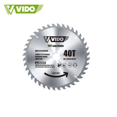 China Cutting Wood Circular VIDO 185mm 7inch 24T 40T Saw Blade for Cutting Wood for sale