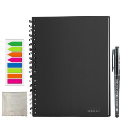 China Spiral Notebook Hot Erasable Smart Erasable Wire Tight Fusion Smart A4 Size Reusable Notebook for sale