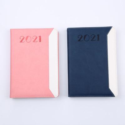 China 2021 hardcover notebook wholesale notebook 96 pages diary a5 dairy agenda diary notebook for sale