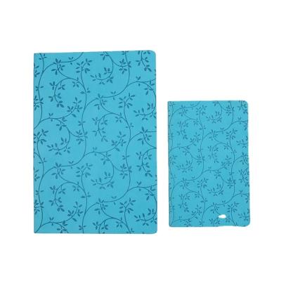 China 2021 Custom Made Logo Printed Debossed Soft Stationary Hardcover Business PU Planner Leather Notebook for sale