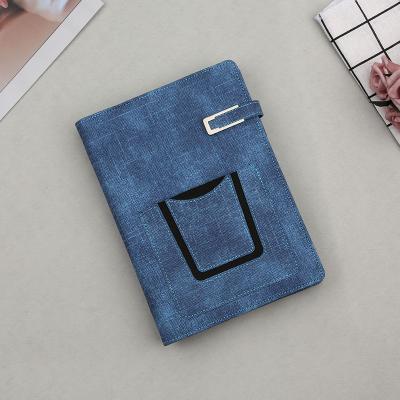 China Factory direct supply reliable hardcover notebook multifunctional smart powerbank notebook with usb for sale