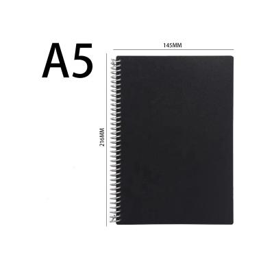 China A4 Size Spiral Notebook Reusable Smart Erasable Wire Tight Fusion Paper Stone Journal for sale