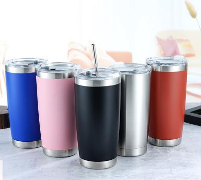 China Viable In Stock Double Wall Vacuum Insulated Stainless Steel 15 20 Total Duty White Lean Tumbler 30 oz Sublimation Blank Mugs for sale