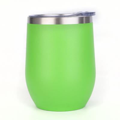 China Wholesale Custom Factory Price 12oz Disposable Stainless Steel Travel Wine Tumbler Eco-Friendly Co for sale