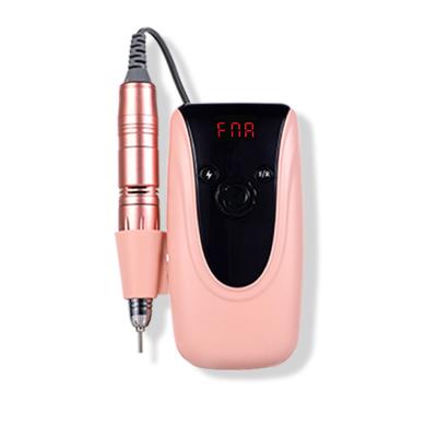 China Plastic Acrylic Nail Drill Set Nail Drill Tools Pro Electric Nail Drill Machine for sale