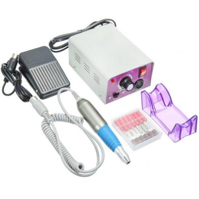 China Salon Professional Stainless Steel Plug-in Beauty Marathon Electric Nail Drill for sale