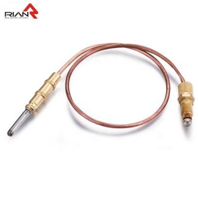 China Blowing Gas Kitchen Gas Boiler Flame Sensor Chimney Copper Thermocouple With Good After-service for sale