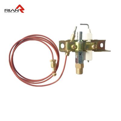 China Household Gas Water Heater Pilot Burner With 34 Inch Thermocouple for sale