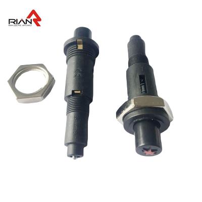 China outdoor push button piezo spark plug for gas stove spare parts for sale