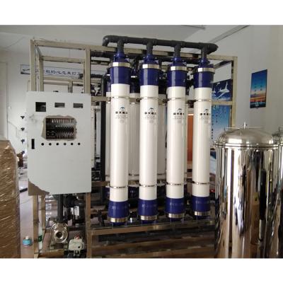 China Hotels industrial first-class single installation ultrafiltration water filter UF water treatment equipment for factory for sale