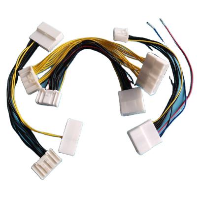 China Automobile Car Radio Automotive Wire Harness Male To Female Wiring Cable Harness For Toyota for sale