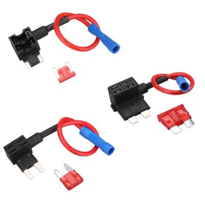 China Automotive Fuse Tap For New Style Mini Fuse For Car Auto Circuit Adapter Fuse Holder Dual Atm Adapter Tap for sale