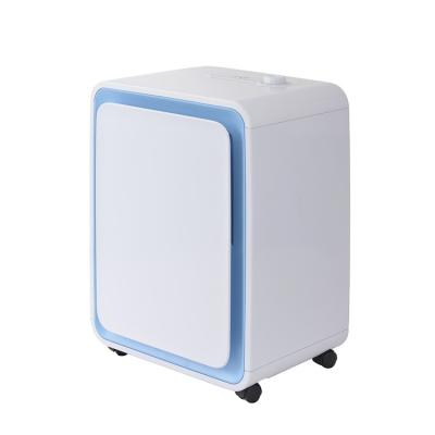 China Portable hotel air home 12L dehumidfying air humidity reducer R134a low noise mini portable dehumidifier for sale