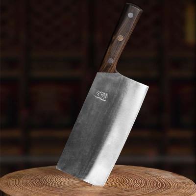 China Tang Hammer Forged Knife Chef Knife Butcher Cleaver Chopper Knife Bone Chopping Meat Viable Full Cleaver for sale