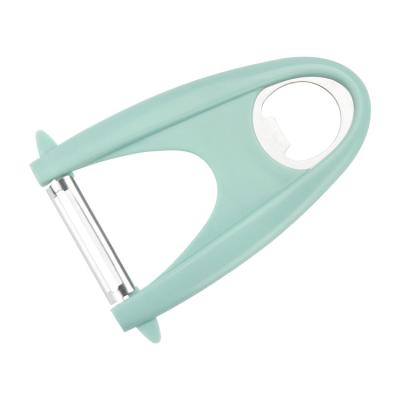 China 2021 New Kitchen Accessories Drop Shipping Support Kitchen Viable Letter U-Shaped Peeler Opener 2 In Instruments 1 for sale