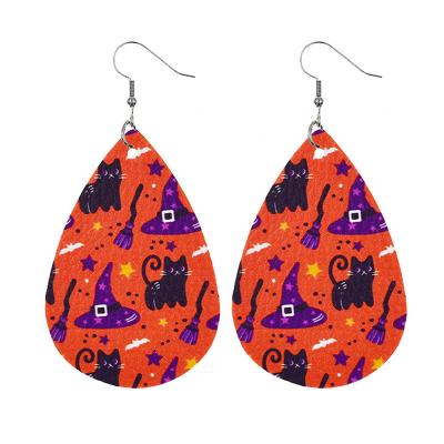 China The Other Clown Bloodstain Halloween Earrings Halloween Jewelry Horror Thriller Clown for sale