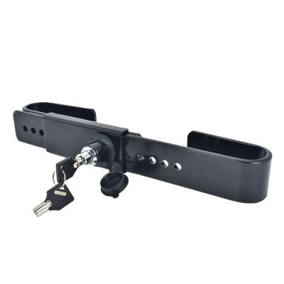 China Lock for Container/Shipping Container Steel Cargo Door Lock with 2 Tubular Keys and Rubber Cover Adjustment Chain: 9