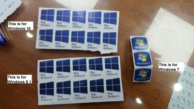 China 8.1 OS windows 8.1 pro coa License Original Sticker OEM Keys Lifetime Activation Multilanguage for sale