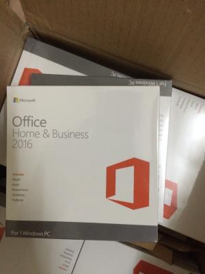 China Genuine Microsoft Office STANDARD 2016 COA / Key / License with DVD media for sale