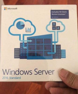 China Windows Server 2016 Retail Box 64 Bit for sale