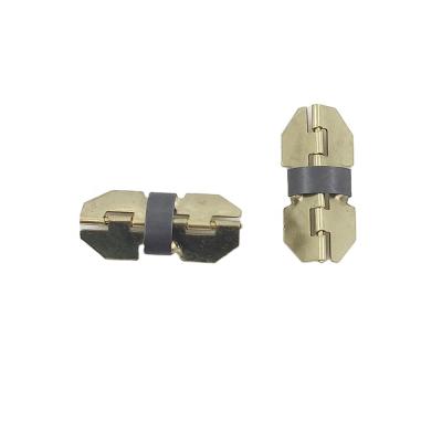 China Purse Hinge 29*16mm Cutting Edge Hinge For House Shape Gift Box Hinges for sale