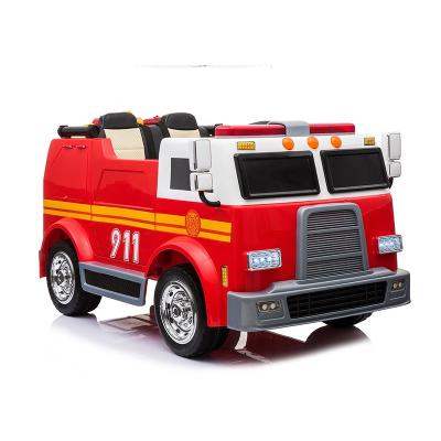 China Safe 2018 New Item MP3 Music Player/Durable Ride On Fire Truck Baby Toy Car 12Vcar for sale