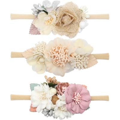 China Fashion Baby Princess Headdress Flower Girl Headband Jewelry for sale