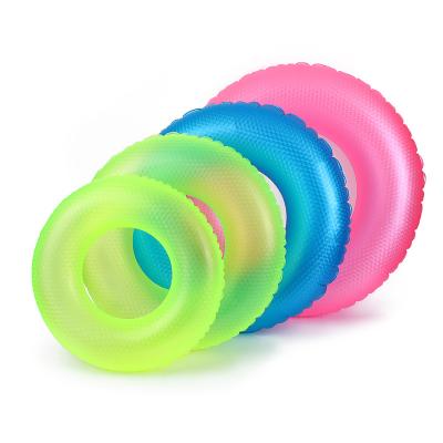 China Water Fun Sets Custom Pool Float Tube Swimming Ring Inflatable Tubes Floaty Toys For Kids Adults for sale