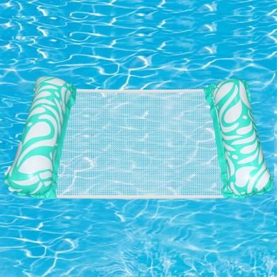 China Custom Portable Floating Water Hammock Sofa Pool Inflatable Water Hammock Inflatable Rafts From Water Fun Places Manufacturer for sale