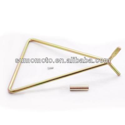 China Steel Triangle Dirtbike Stand Size 310mm With Terminal 11mm, 14.5mm, 18mm for sale