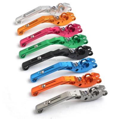 China 100% Aluminum 6061 T6 Sumomoto CNC Machined Motorcycle Clutch Brake Lever Racing Levers for sale