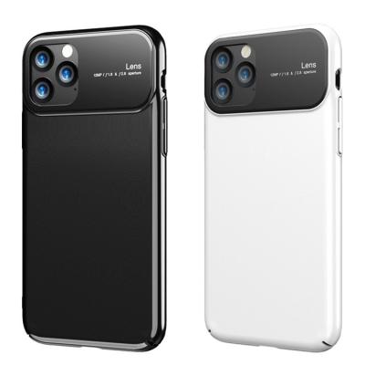 China Free Sample Anti-scrape Lens Shockproof PC Phone Case For iPhone 13 12 pro XS Max XS Max XR X 8 7 Plu for sale