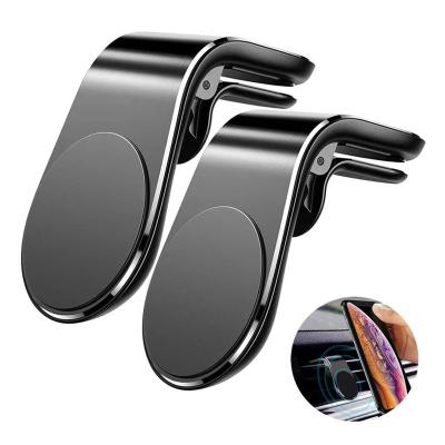 China Mini Magnetic Car Cell Phone Magnetic Top Selling L Shaped Holders for sale