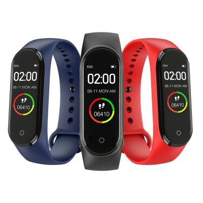 China Hot Sales Kids Smartwatch Sport Wristband Step Counting Heart Rate Blood Pressure Sleep Monitoring Device M4 Wearable Smart Watch for sale