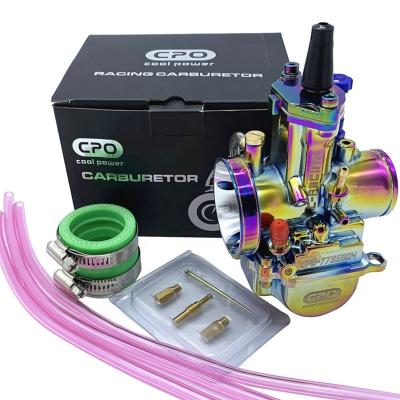 China Aluminum CPO pwk Carburetor Color PWK28 30 Series [ORIGINAL] 32 34 Carburetor Repair Engine SystemsFor Honda Racing Carburetor With Power Jet for sale