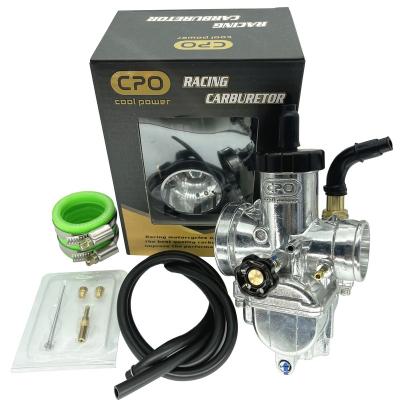 China Aluminum CPO Racing Carburetor Motorcycle PE28 For Racing ATV Go Kart Motorcycle Parts Motorcycle Engine Systems for sale