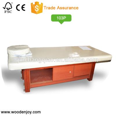 China Wooden Massage Table Beauty Bed/Fixed Beauty Bed/Massage Bed 103P for sale