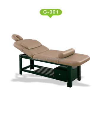 China Exclusive design beauty salon facial bed/wooden massage bed/painting massage bed for sale