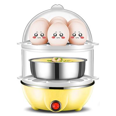 China Household Cheap Price Egg Cooker Boiled Electric Steam Egg Poacher With Auto Power Off for sale