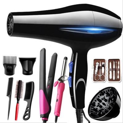 China Ionic Hair Styling Tool for Travel&Home Hair Stroke Straightener Drier Curler with Diffuser and Concentrator for sale