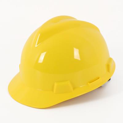 China Hot Selling ABS Competitive v-shape v-style breathable safty helmet for construction worker for sale