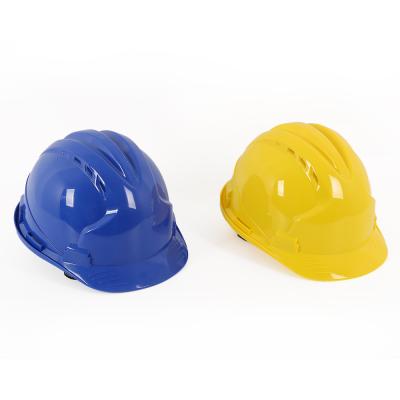 China Button Style PE Mining Construction Custom Engineering Industrial Safety Helmet Ce for sale