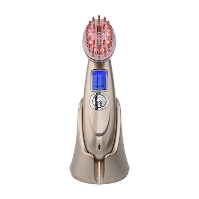 China Electric Hair Loss Prevention Hair Loss Treatment Comb Improve Hair Growth Therapy Head Massager Infrared RF Light Hairdressing Equipment for sale