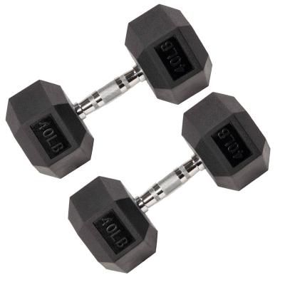 China Quality Assurance Convenient Neoprene Dumbbells 100kg Set Hexagon Dumbbell for sale