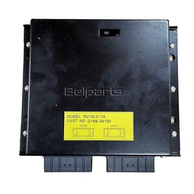 China Building Material Shops Controller ECU 21N6-34100 Unit R210-7A Computer Electrical Panel for R210-7A Excavator for sale