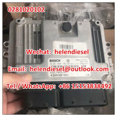 China Echter und neuer BOSCH ECU 0281020102, EDC16UC40, 43003BF001, 0 281 020 102, Bosch ursprünglich und nagelneu zu verkaufen