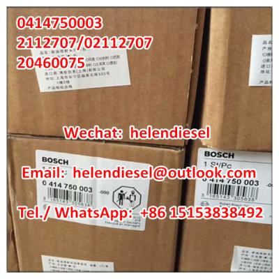 China Bomba nova genuína 0414750003 da unidade de BOSCH, 0 414 750 003, KHD 2112707, 02112707, 20460075, 2046 0075, DEUTZ - à venda