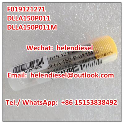 China Genuine Brand New BOSCH injector nozzle F019121271 , F 019 121 271 ,DLLA150P011 , ,DLLA150P011M ,  Bosch original for sale