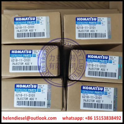 Chine Injecteur de KOMATSU 6218-11-3100 /6218-11-3101, 6218113100 /6218113101, injecteur véritable de DENSO 095000-0560 095000-0562 à vendre